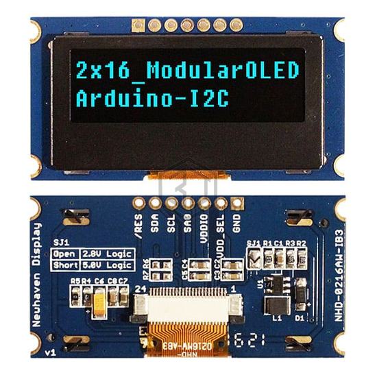 NHD-0216AW-IB3 - Newhaven Display Intl - Display Modules - LCD, OLED Character and Numeric