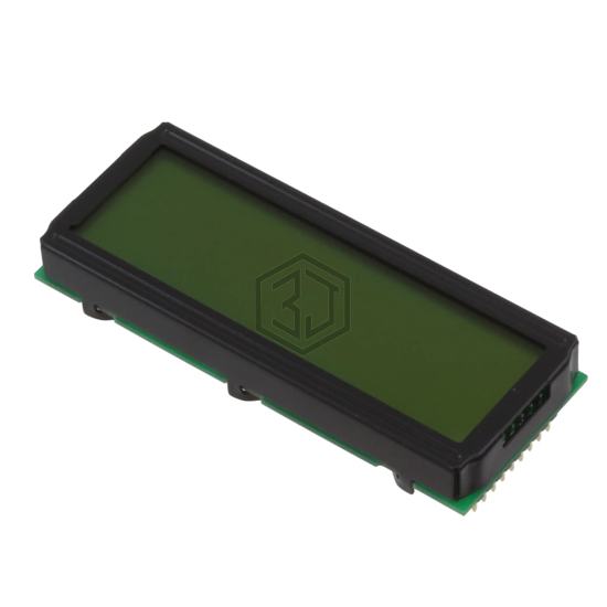 EA DIP203G-4NLED - Display Visions - Display Modules - LCD, OLED Character and Numeric