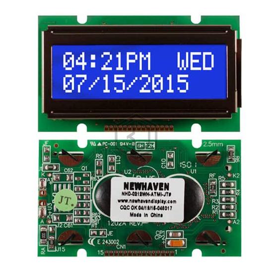 NHD-0212WH-ATMI-JT# - Newhaven Display Intl - Display Modules - LCD, OLED Character and Numeric