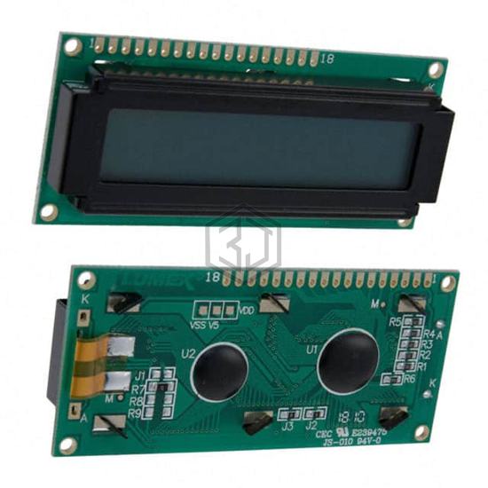 LCR-U01602DSF/AWH - Lumex Opto/Components Inc. - Display Modules - LCD, OLED Character and Numeric