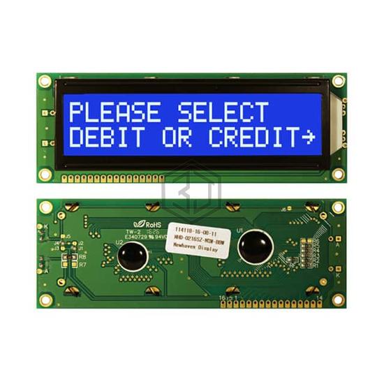 NHD-0216SZ-NSW-BBW - Newhaven Display Intl - Display Modules - LCD, OLED Character and Numeric