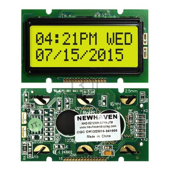 NHD-0212WH-AYYH-JT# - Newhaven Display Intl - Display Modules - LCD, OLED Character and Numeric