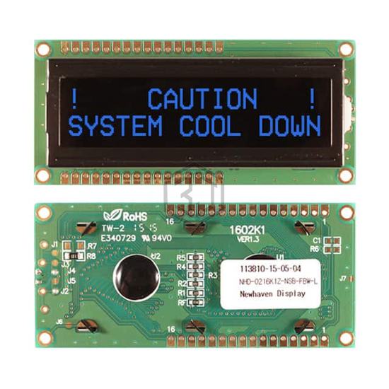 NHD-0216K1Z-NSB-FBW-L - Newhaven Display Intl - Display Modules - LCD, OLED Character and Numeric