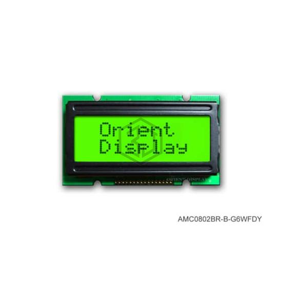 AMC0802BR-B-G6WFDY - Orient Display - duplicate use 3444 - Display Modules - LCD, OLED Character and Numeric