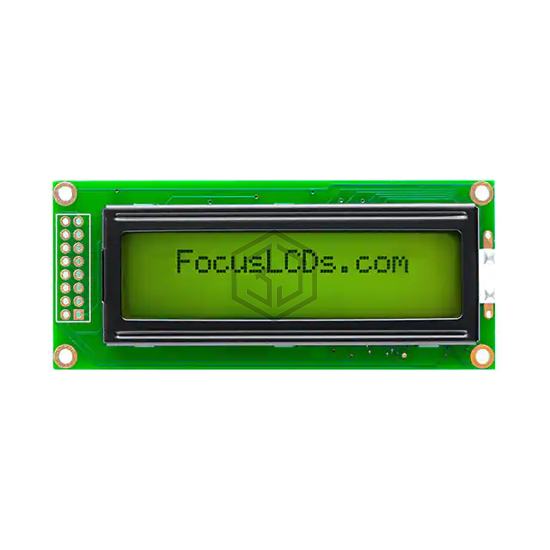 C162DXBSYLY6WT - Focus LCDs - Display Modules - LCD, OLED Character and Numeric