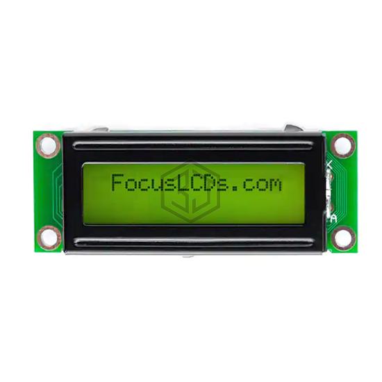 C162LDBSYLG6WT - Focus LCDs - Display Modules - LCD, OLED Character and Numeric
