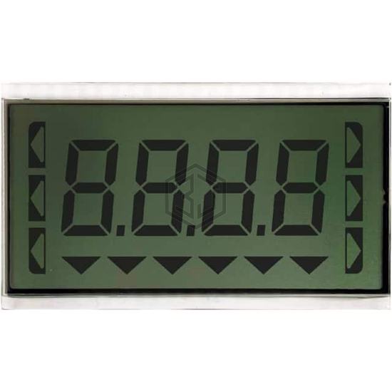 MC4DIG+ICON12W-TPT - Midas Displays - Display Modules - LCD, OLED Character and Numeric
