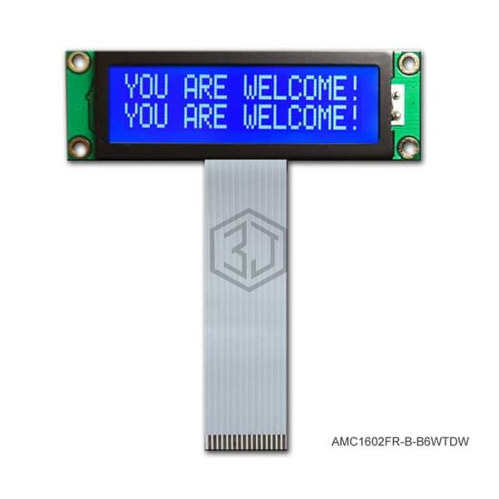 AMC1602FR-B-B6WTDW - Orient Display - duplicate use 3444 - Display Modules - LCD, OLED Character and Numeric