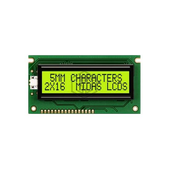 MC21605A6W-SPR-V2 - Midas Displays - Display Modules - LCD, OLED Character and Numeric
