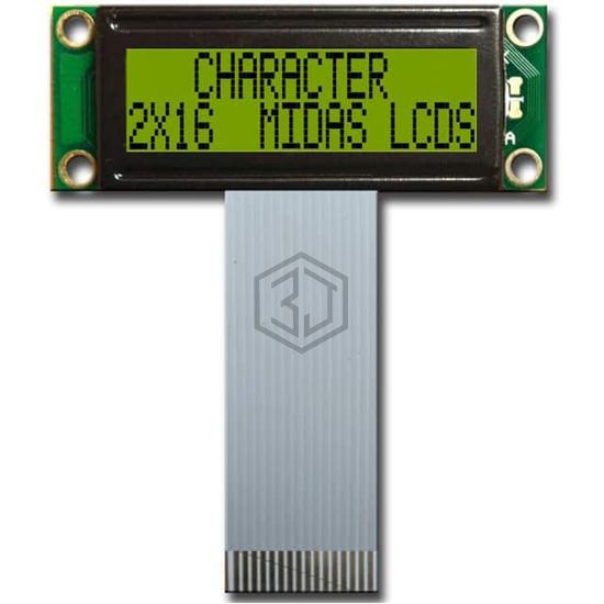 MC21603A6W-SPR-V2 - Midas Displays - Display Modules - LCD, OLED Character and Numeric