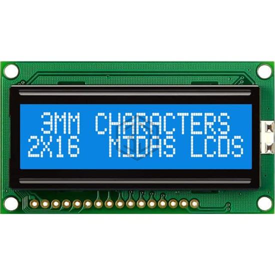 MC21603A6W-BNMLW-V2 - Midas Displays - Display Modules - LCD, OLED Character and Numeric