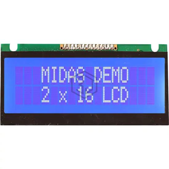 MC21605FA6WE-BNMLW - Midas Displays - Display Modules - LCD, OLED Character and Numeric
