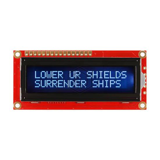 LCD-18160 - SparkFun Electronics - Display Modules - LCD, OLED Character and Numeric