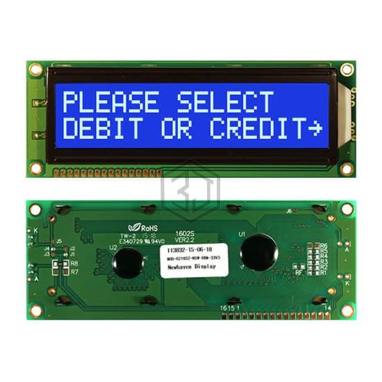 NHD-0216SZ-NSW-BBW-33V3 - Newhaven Display Intl - Display Modules - LCD, OLED Character and Numeric
