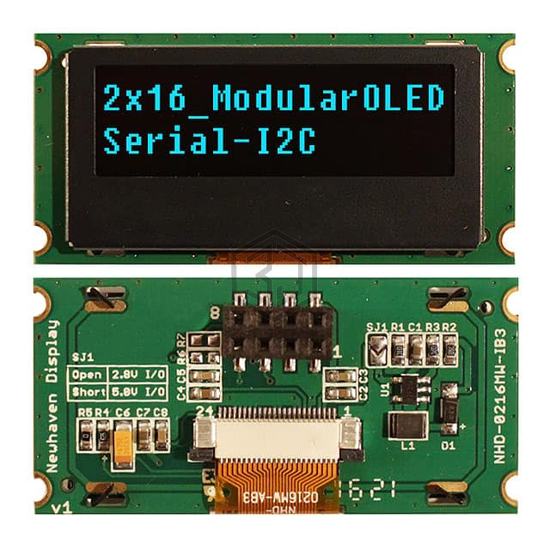 NHD-0216MW-IB3 - Newhaven Display Intl - Display Modules - LCD, OLED Character and Numeric
