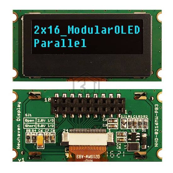 NHD-0216MW-PB3 - Newhaven Display Intl - Display Modules - LCD, OLED Character and Numeric