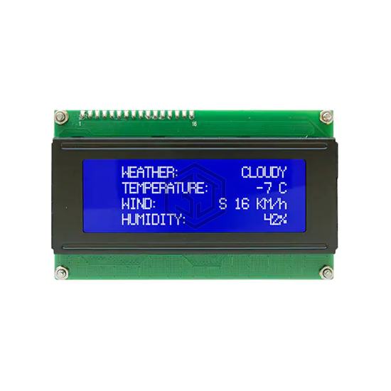 LCD2041-WB - Matrix Orbital - Display Modules - LCD, OLED Character and Numeric