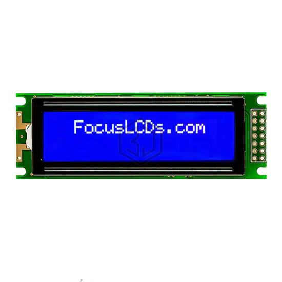 C162BLBSBSW6WN33PAB - Focus LCDs - Display Modules - LCD, OLED Character and Numeric