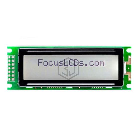 C162BLBFWSW6WT33PAB - Focus LCDs - Display Modules - LCD, OLED Character and Numeric