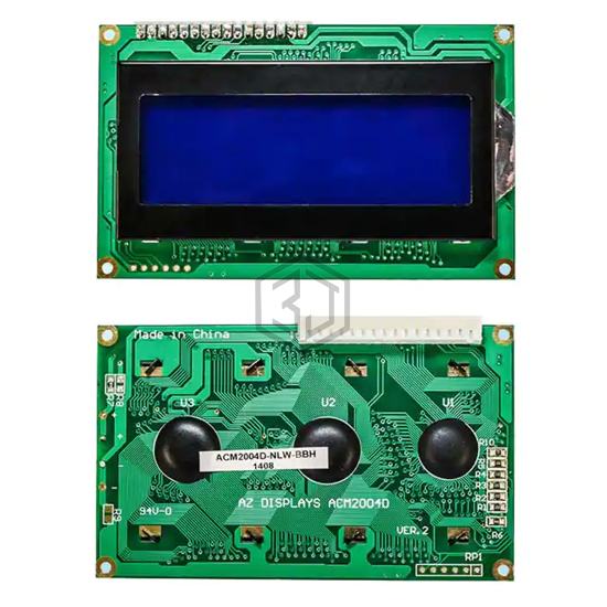 ACM2004G-FL-YBW-R - AZ Displays - Display Modules - LCD, OLED Character and Numeric