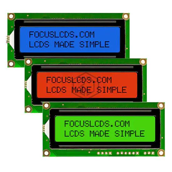 C162ALBFGS16WT55PABS - Focus LCDs - Display Modules - LCD, OLED Character and Numeric