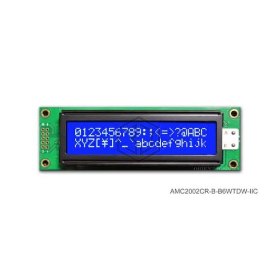 AMC2002CR-B-B6WTDW-I2C - Orient Display - duplicate use 3444 - Display Modules - LCD, OLED Character and Numeric