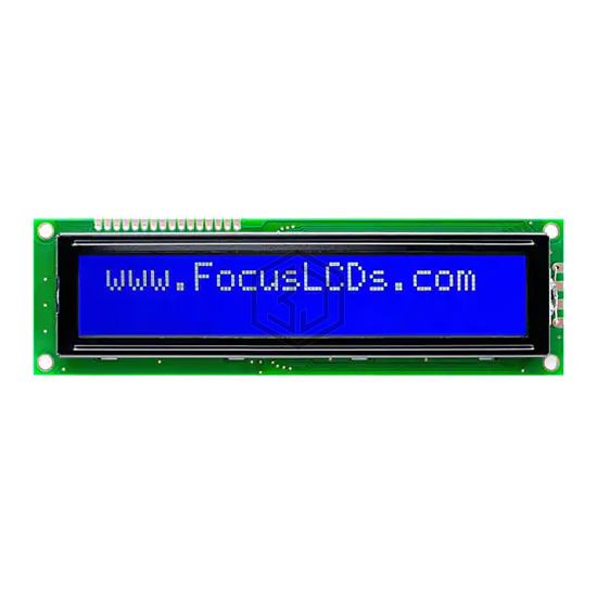C202ALBSBSW6WN33XAA - Focus LCDs - Display Modules - LCD, OLED Character and Numeric