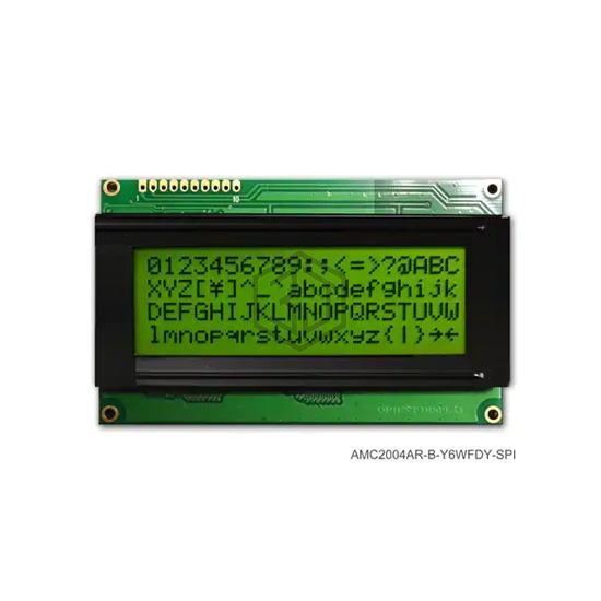 AMC2004AR-B-Y6WFDY-SPI - Orient Display - duplicate use 3444 - Display Modules - LCD, OLED Character and Numeric