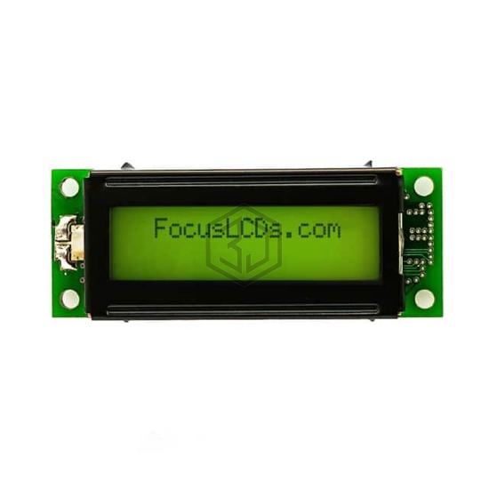 C162E-YTY-LW65 - Focus LCDs - Display Modules - LCD, OLED Character and Numeric
