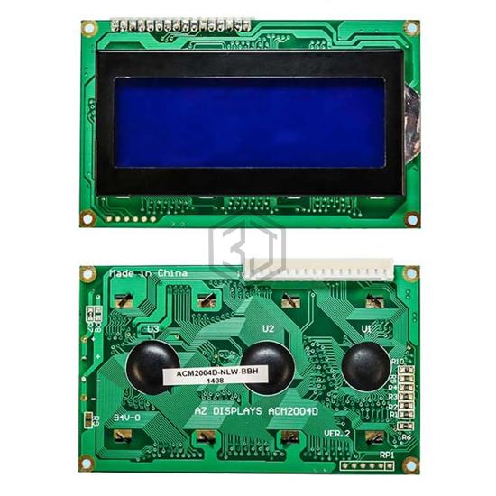 ACM2004D-FLW-FBW - AZ Displays - Display Modules - LCD, OLED Character and Numeric