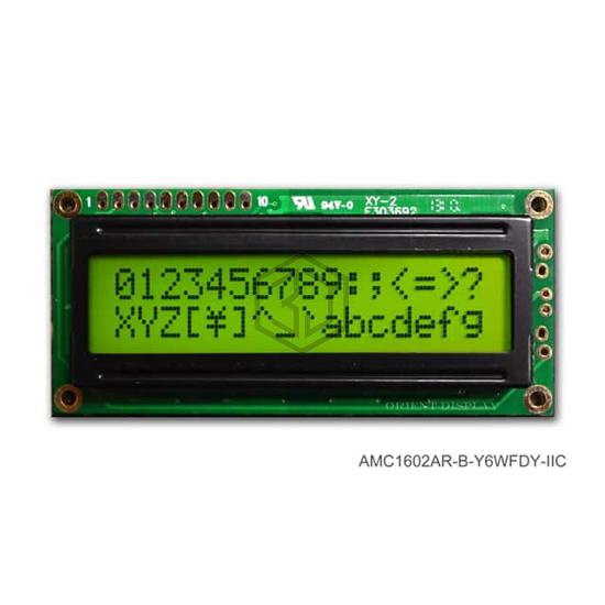AMC1602AR-B-Y6WFDY-I2C - Orient Display - duplicate use 3444 - Display Modules - LCD, OLED Character and Numeric