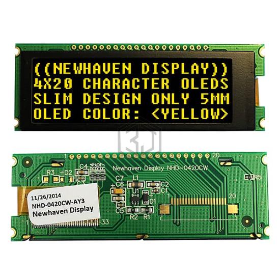 NHD-0420CW-AY3 - Newhaven Display Intl - Display Modules - LCD, OLED Character and Numeric