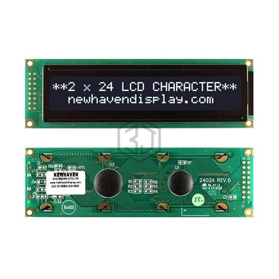 NHD-0224WH-ATDI-JT# - Newhaven Display Intl - Display Modules - LCD, OLED Character and Numeric
