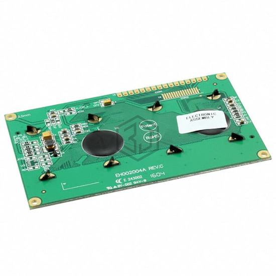 EA W204-XLG - Display Visions - Display Modules - LCD, OLED Character and Numeric