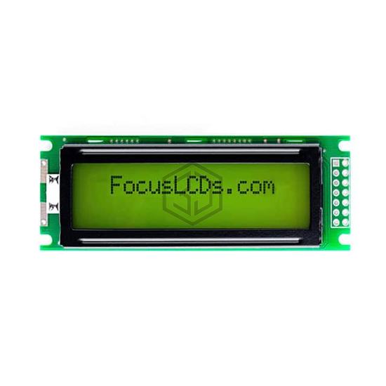 C162ALBSYLY6WT33PAB - Focus LCDs - Display Modules - LCD, OLED Character and Numeric