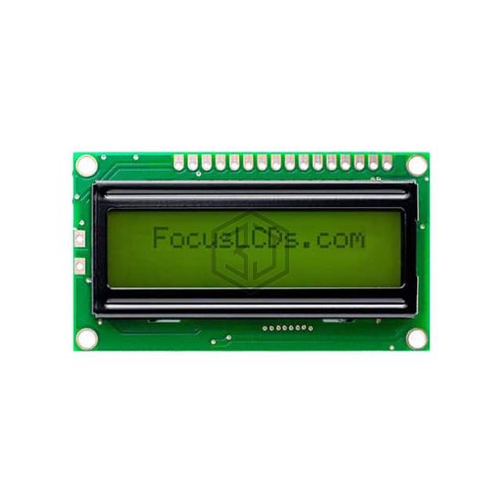 C162ELBSYN06WR - Focus LCDs - Display Modules - LCD, OLED Character and Numeric