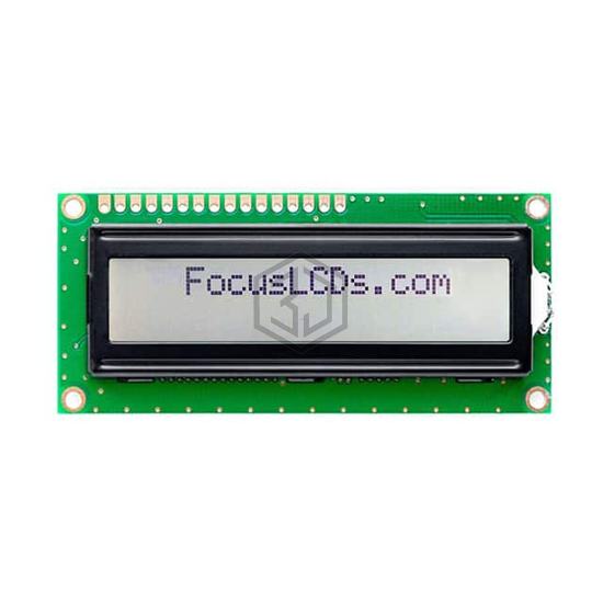 C162ALBSGLW6WT33PAB - Focus LCDs - Display Modules - LCD, OLED Character and Numeric