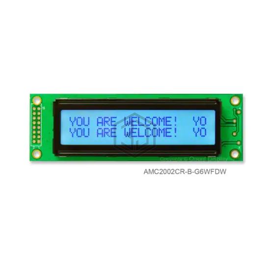 AMC2002CR-B-G6WFDW - Orient Display - duplicate use 3444 - Display Modules - LCD, OLED Character and Numeric