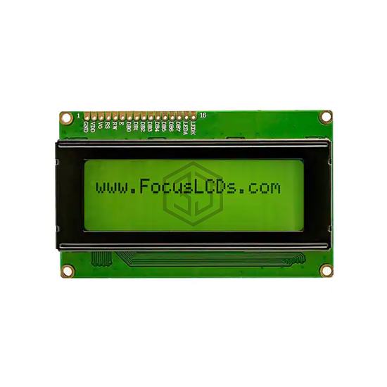 C204ABBSYSY6WT55PAB - Focus LCDs - Display Modules - LCD, OLED Character and Numeric