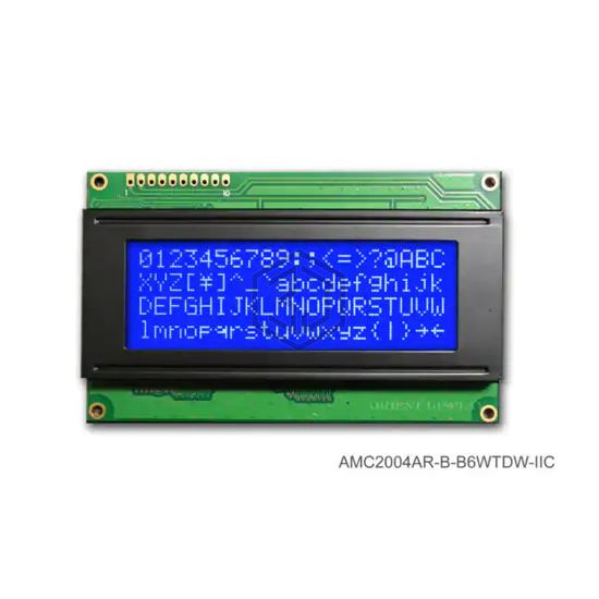 AMC2004AR-B-B6WTDW-I2C - Orient Display - duplicate use 3444 - Display Modules - LCD, OLED Character and Numeric