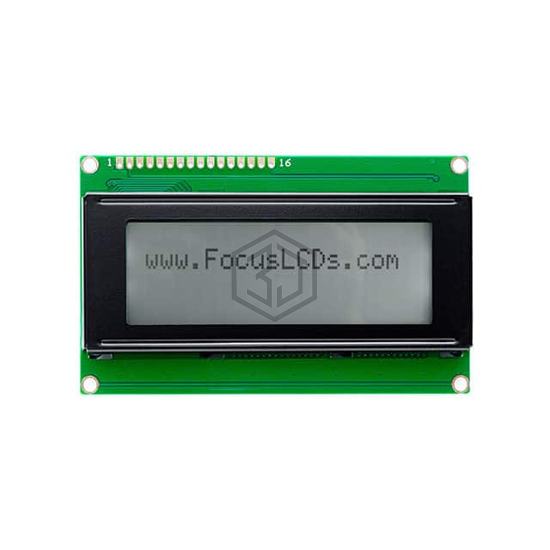 C204ADBSGSW6WT55XAC - Focus LCDs - Display Modules - LCD, OLED Character and Numeric