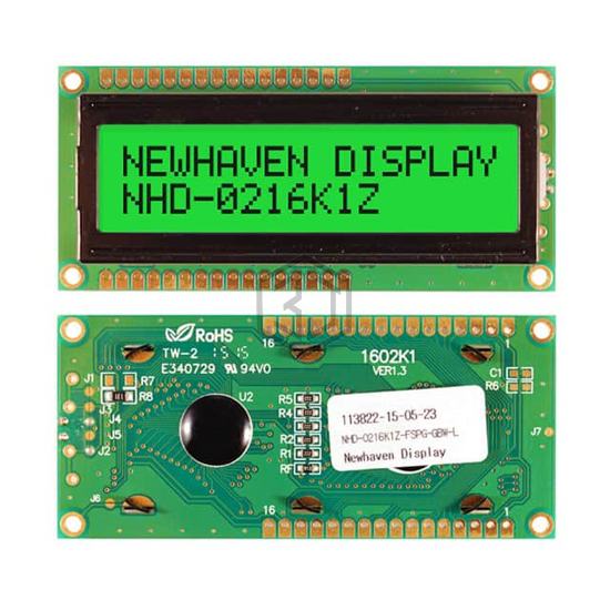 NHD-0216K1Z-FSPG-GBW-L - Newhaven Display Intl - Display Modules - LCD, OLED Character and Numeric