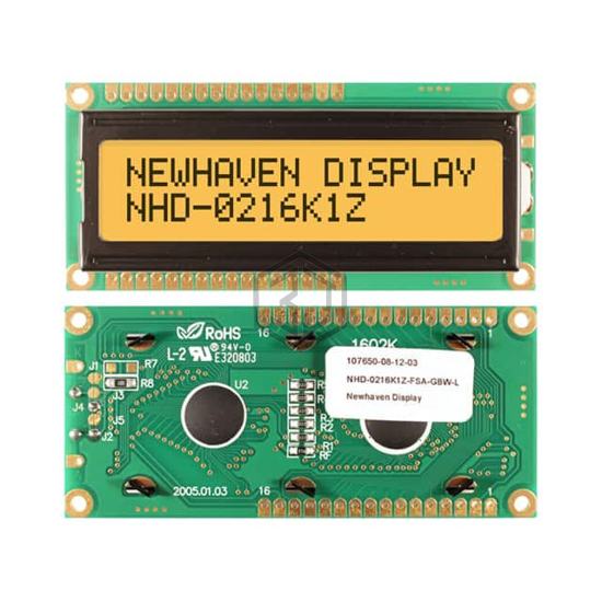 NHD-0216K1Z-FSA-GBW-L - Newhaven Display Intl - Display Modules - LCD, OLED Character and Numeric