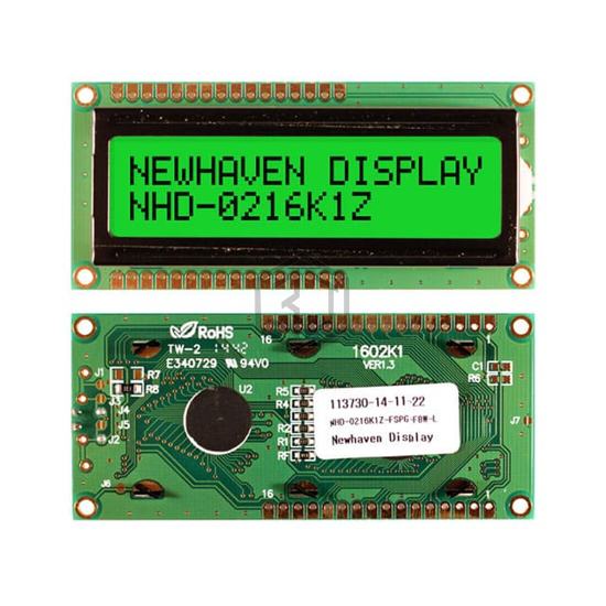 NHD-0216K1Z-FSPG-FBW-L - Newhaven Display Intl - Display Modules - LCD, OLED Character and Numeric