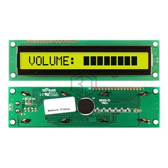NHD-0116DZ-FL-YBW - Newhaven Display Intl - Display Modules - LCD, OLED Character and Numeric