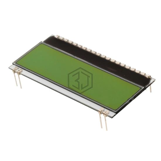EA DOGM163E-A - Display Visions - Display Modules - LCD, OLED Character and Numeric