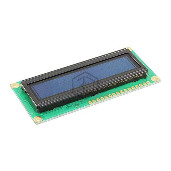 EA W162-X3LW - Display Visions - Display Modules - LCD, OLED Character and Numeric