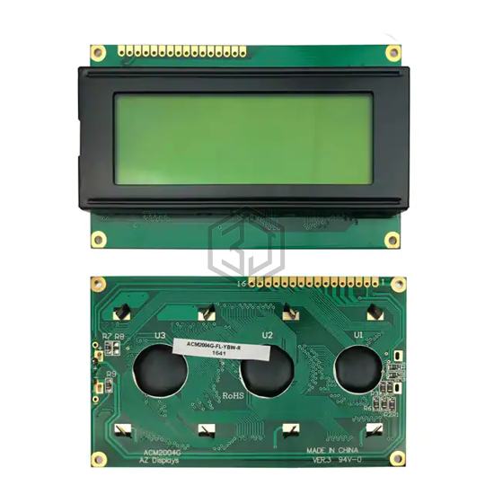 ACM2004G-NLW-BTW-I - AZ Displays - Display Modules - LCD, OLED Character and Numeric
