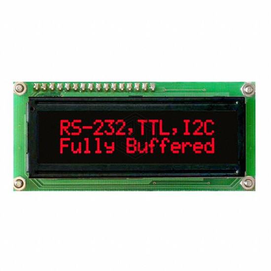 LK162-12-R-E - Matrix Orbital - Display Modules - LCD, OLED Character and Numeric