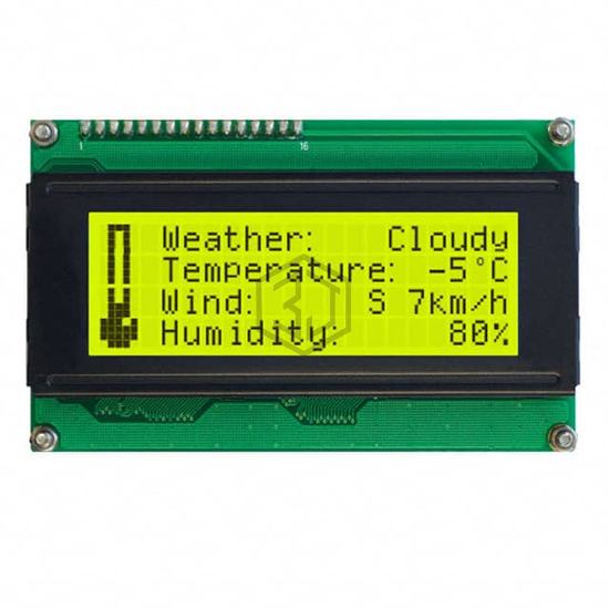 LCD2041-V - Matrix Orbital - Display Modules - LCD, OLED Character and Numeric